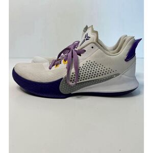 Nike Kobe Bryant Mamba Fury Lakers Size 10 Men's White Purple Home CK2087-101